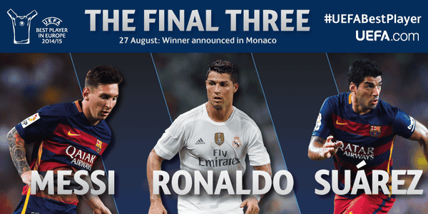 Top3 cầu thủ xuất sắc nhất Champions League